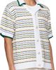 Casablanca Casablanca White Tuck Stitch Short Sleeve Shirt - 2