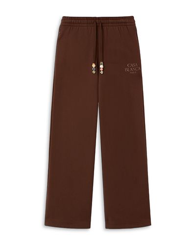 Casablanca Casablanca Wide Leg Jogger Pants