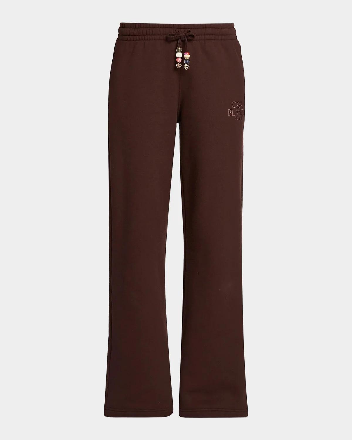 Casablanca Cotton-Cashmere Drawstring Sweatpants