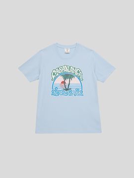Casablanca Little Kid's & Kid's Palm Tree Emblem T-Shirt