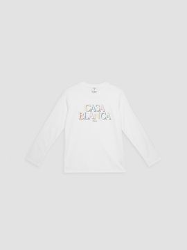Casablanca Little Kid's & Kid's Stacked Logo Long-Sleeve T-Shirt