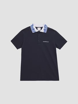 Casablanca Little Kid's & Kid's Wave Collar Polo Shirt