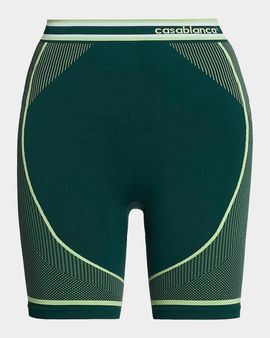 Casablanca Logo-Print Seamless Cycling Shorts