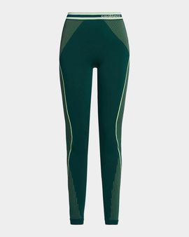 Casablanca Logo-Print Seamless Performance Leggings
