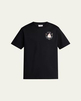 Casablanca Men's Casaway Graphic-Print Cotton Jersey T-Shirt