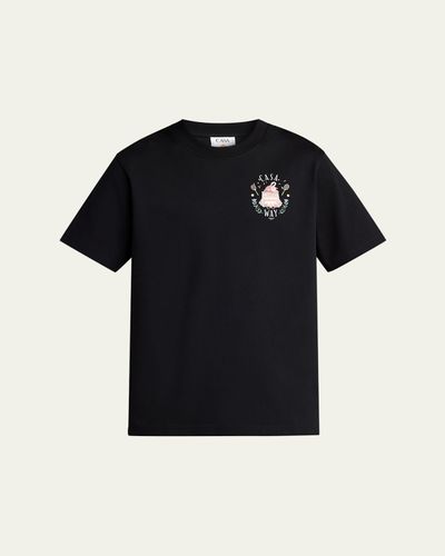 Casablanca Men's Casaway Graphic-Print Cotton Jersey T-Shirt