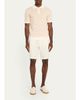 Casablanca Men's Wool Monogram Stripe Knit Polo Shirt - 2