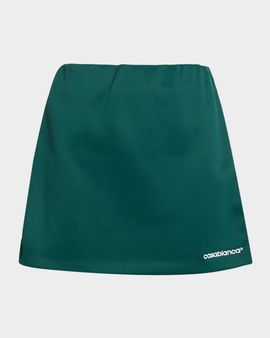 Casablanca Scuba Side-Stripe Mini Skirt