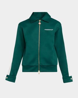 Casablanca Side-Stripe Scuba Bomber Jacket