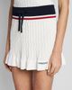 Casablanca Women's Cable-Knit Drawstring Miniskirt - 5