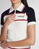 Casablanca Women's Cable-knit Quarter-Zip Polo Sweater - 5