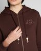 Casablanca Women's Cotton-Cashmere Crop Hoodie - 4