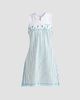Casablanca Women's Floral Stripe Tennis Mini Dress - 1