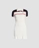 Casablanca Women's Logo Cable-Knit Tennis Minidress - 6