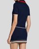 Casablanca Women's Merino Wool Quarter-Zip Polo Sweater - 3