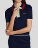 Casablanca Women's Merino Wool Quarter-Zip Polo Sweater - 5