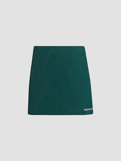 Casablanca Women's Scuba A-line Miniskirt