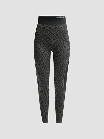 Casablanca Women's Seamless Monogram Leggings