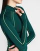Casablanca Women's Seamless Performance Zip Up Jacket - 4