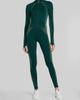 Casablanca Women's Seamless Zip-Front Performance Top - 2
