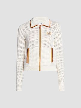 Casablanca Women's Tuck-Stitch Cotton Jacket