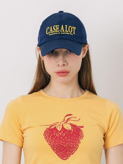 CASE A LOT Nylon ball cap - Navy