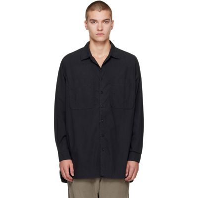 CASEY CASEY CASEY CASEY Black Ikla Pocket Shirt