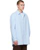 CASEY CASEY CASEY CASEY Blue Paper Cot Ikla Shirt - 2