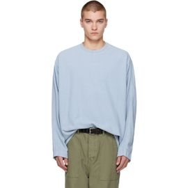 CASEY CASEY CASEY CASEY Blue Workwear Sweatshirt