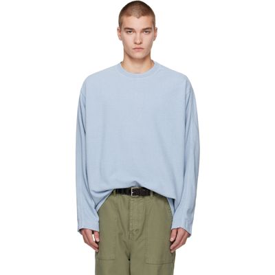 CASEY CASEY CASEY CASEY Blue Workwear Sweatshirt