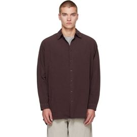 CASEY CASEY CASEY CASEY Brown Paper Cot Ikla Shirt