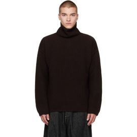 CASEY CASEY CASEY CASEY Brown Wool Panno Turtleneck