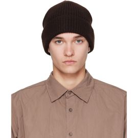 CASEY CASEY CASEY CASEY Brown Wooly Beanie