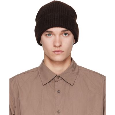 CASEY CASEY CASEY CASEY Brown Wooly Beanie