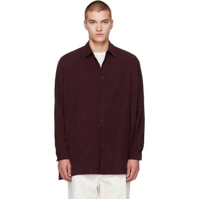 CASEY CASEY CASEY CASEY Burgundy Ikla Shirt