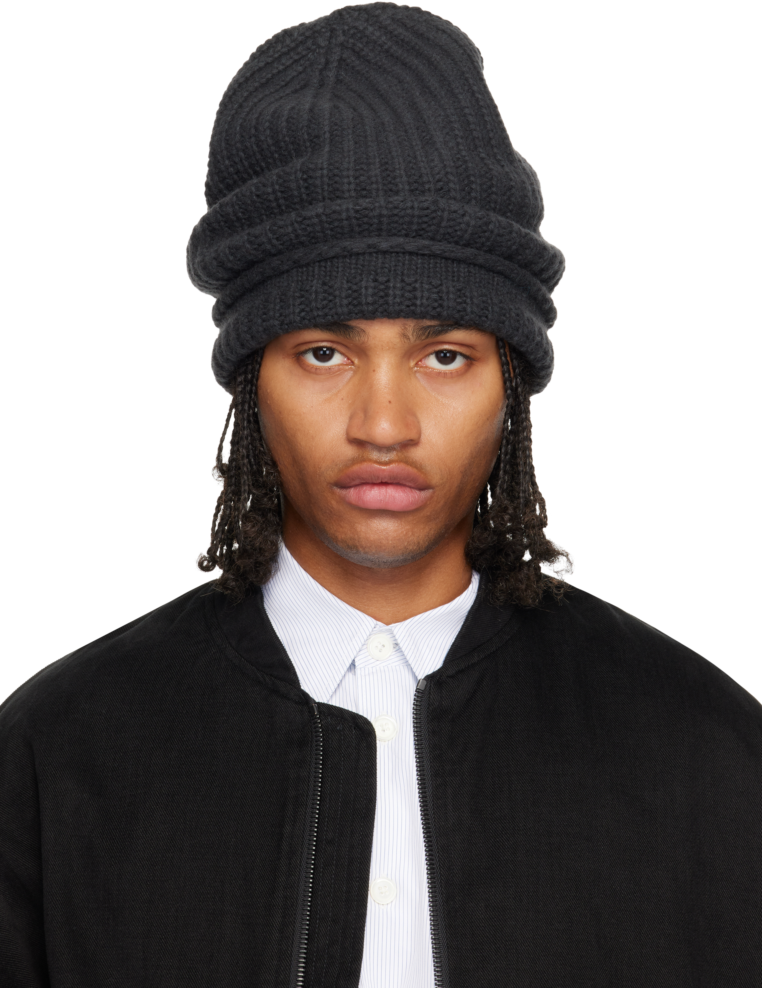 CASEY CASEY - Gray Pannocchia Beanie