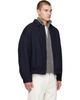 CASEY CASEY CASEY CASEY Navy Lin Cot Meaux Blouson Jacket - 2