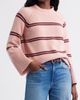 caslon(r) caslon(r) Bell Sleeve Mock Neck Merino Wool & Cotton Sweater - 1