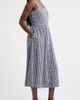 caslon(r) caslon(r) Checkered Button Front Midi Dress - 4