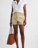 caslon(r) caslon(r) Cotton & Linen Blend Paperbag Waist Shorts - 2