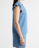 caslon(r) caslon(r) Flutter Sleeve Popover Chambray Top - 4