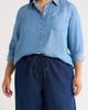 caslon(r) caslon(r) Long Sleeve Chambray Shirt - 1
