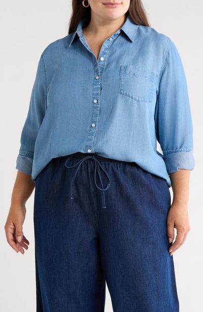 caslon(r) caslon(r) Long Sleeve Chambray Shirt
