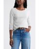 caslon(r) caslon(r) Long Sleeve Slub Crewneck T-Shirt - 1