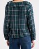 caslon(r) caslon(r) Plaid Ruffled Front Popover Top - 3