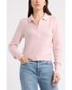 caslon(r) caslon(r) Puff Shoulder Wool & Cashmere Polo Sweater - 1