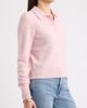 caslon(r) caslon(r) Puff Shoulder Wool & Cashmere Polo Sweater - 4