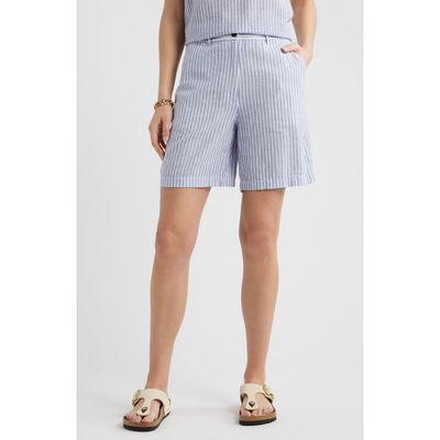 caslon(r) caslon(r) Relaxed Linen Blend Bermuda Shorts
