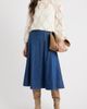 caslon(r) caslon(r) Seamed A-Line Denim Midi Skirt - 2