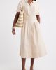 caslon(r) caslon(r) Stripe Pleated Dolman Sleeve Midi Shirtdress - 2